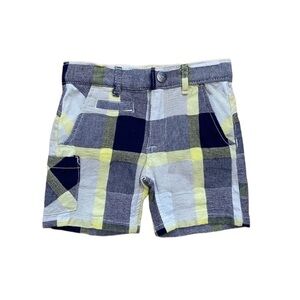 Appaman Mini Boys Plaid Shorts Pockets Adjustable Cotton